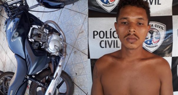 Homem é preso por receptação de moto roubada