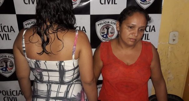 Mãe e filha são presas suspeitas de assassinato