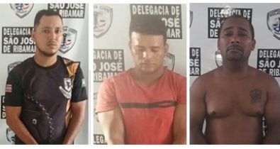 Trio suspeito de roubo é preso em São José de Ribamar