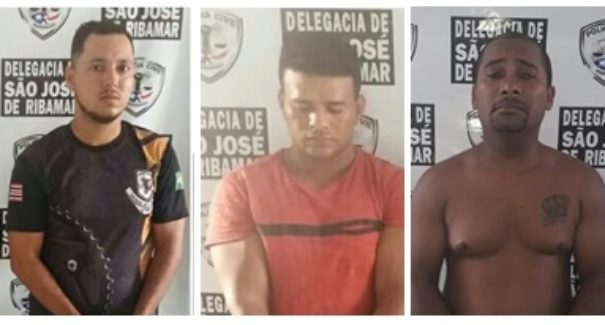 Trio suspeito de roubo é preso em São José de Ribamar