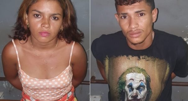 Casal é preso após tentar assaltar universitária em Caxias