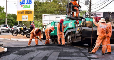 Bairro do Ipase de Baixo recebe novo asfalto