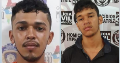 Dupla é presa suspeita de cometer homicídios no Maranhão