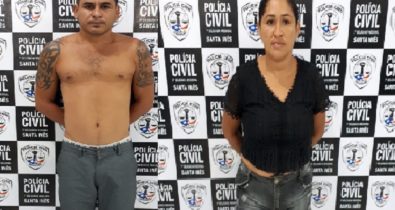 Casal suspeito de traficar drogas é preso em Santa Inês