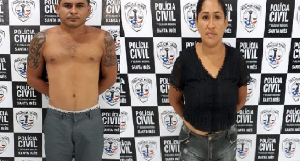 Casal suspeito de traficar drogas é preso em Santa Inês