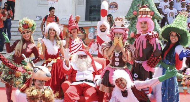 Praça Deodoro recebe atrações natalinas neste fim de semana
