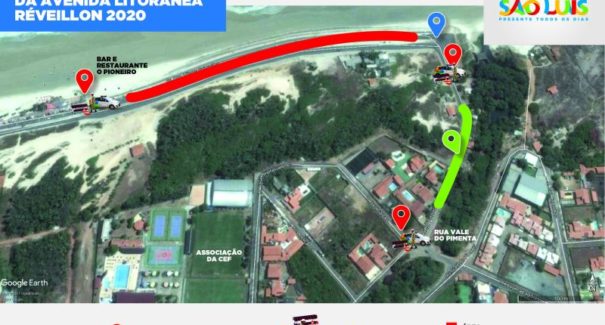 Prefeitura realiza alterações no trânsito e aumenta frota de ônibus para o Réveillon 2020