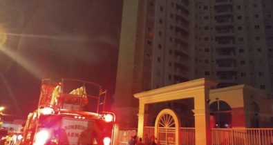 Incêndio atinge edifício residencial em São Luís