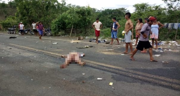Indígena morre em acidente de trânsito na BR-226