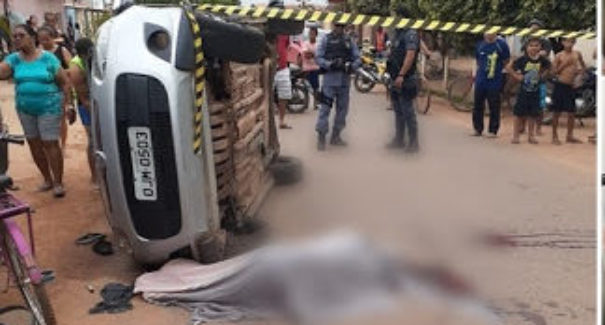Acidente de carro deixa um homem morto e três feridos