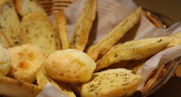 Café da manhã: torradas temperadas