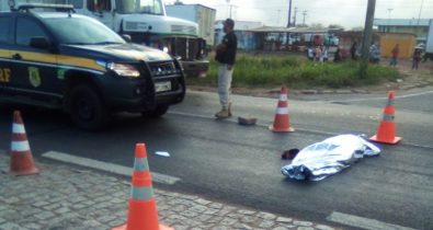 Vendedor de lanches é atropelado por caminhonete