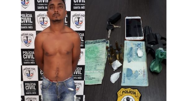 Homem é preso vendendo cocaína em Santa Inês