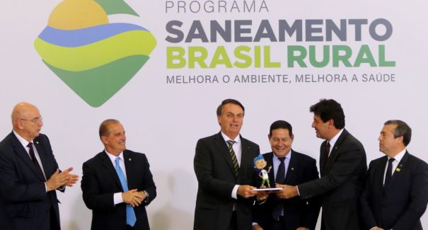 Governo lança plano para levar saneamento a áreas rurais