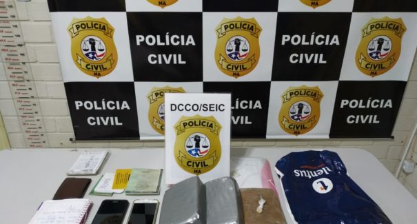 Suspeitos são presos com droga avaliada em R$ 60 mil