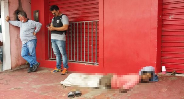 Homem é encontrado morto em calçada no Anjo da Guarda