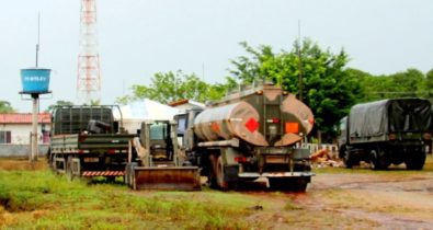 Exército do Piauí chega em Bacabeira para restaurar trechos da BR-135