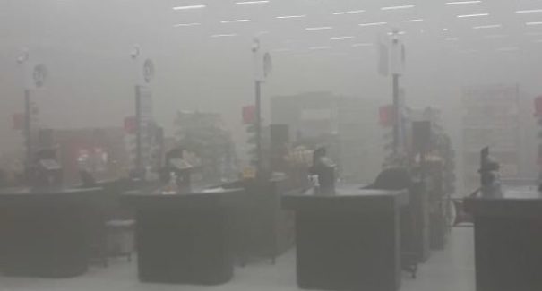 Vídeo: supermercado Mateus do Renascença tem princípio de incêndio