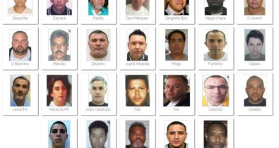 Governo divulga lista de criminosos mais procurados do Brasil