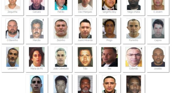 Governo divulga lista de criminosos mais procurados do Brasil