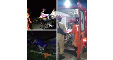 Motociclista fica ferido após colidir em poste de energia em Chapadinha