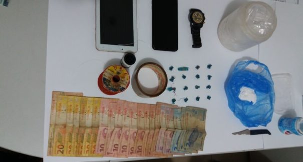Casal é preso por envolvimento com tráfico de drogas