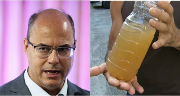 “Acredito em sabotagem”, diz Witzel sobre água contaminada
