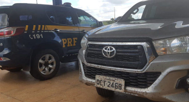 Apreendida no Maranhão caminhonete roubada em Mato Grosso