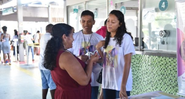 Orientação e prevenção contra hanseníase para passageiros