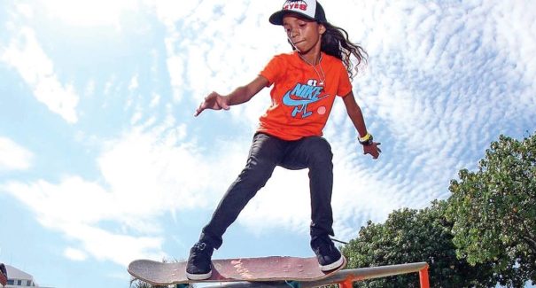 Skatista maranhense Rayssa Leal compete em torneio na Itália nessa sexta-feira (01)