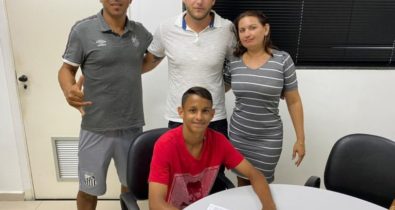 Maranhense fecha contrato milionário com o Santos
