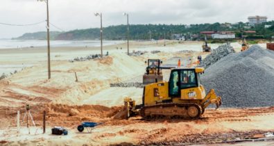 SPU determina suspensão de obras de extensão da Av. Litorânea e atividades do estacionamento da Praia Grande