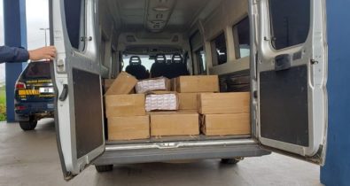 Homem é detido transportando 520.000 cigarros na BR-135