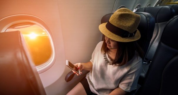 Quais efeitos do modo avião em voos?