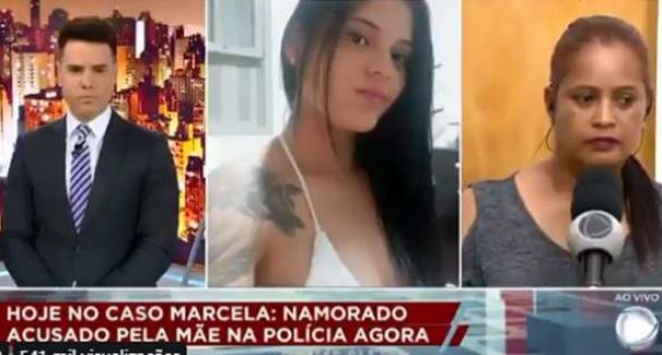 Mãe desmaia ao vivo ao descobrir assassinato da filha