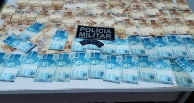 Polícia prende suspeito de roubo à mão armada e encontra R$ 6 mil