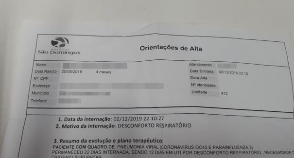 Criança foi diagnosticada com o novo coronavírus em São Luís? Checamos