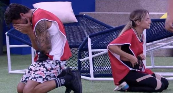 Gabi e Guilherme vencem terceira prova do líder no BBB20