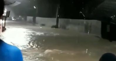Chuva causa transtornos em diversos pontos da capital maranhense