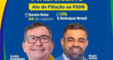 Ivaldo Rodrigues vai se filiar ao PSDB