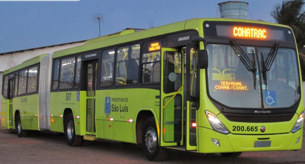Três homens roubam ônibus na avenida Guajajaras, em São Luís