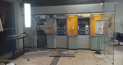 Bandidos explodem agência bancária em Cantanhede