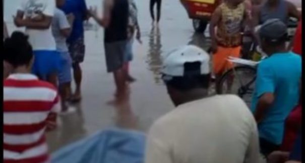 Durante pescaria homem morre afogado na praia do Olho d’Água