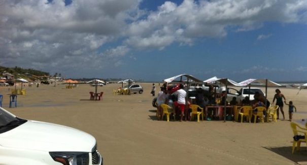 Comércio na praia do Olho d’Água vive momento de apreensão