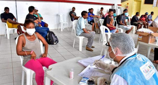 Prefeitura abriga moradores em situação de rua no Castelão