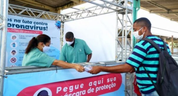 Máscaras passam a ser obrigatórias em locais públicos no Maranhão