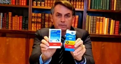 Campanha pede Nobel da Paz para Bolsonaro por conta da cloroquina