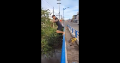 Jovem pula de ponte e desaparece nas águas do Rio Itapecuru