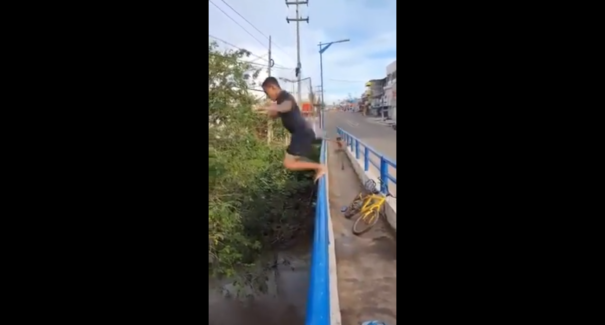 Jovem pula de ponte e desaparece nas águas do Rio Itapecuru