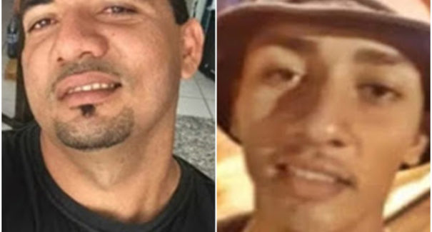 Pai e filho são assassinados com dez tiros